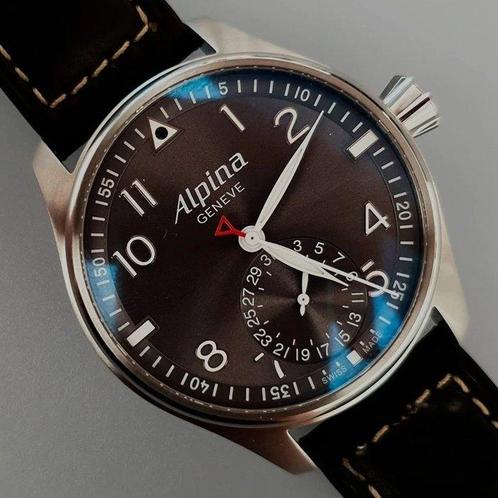 Alpina - Startimer Pilot Manufacture - AL-710G4S6 - Homme -, Handtassen en Accessoires, Horloges | Heren