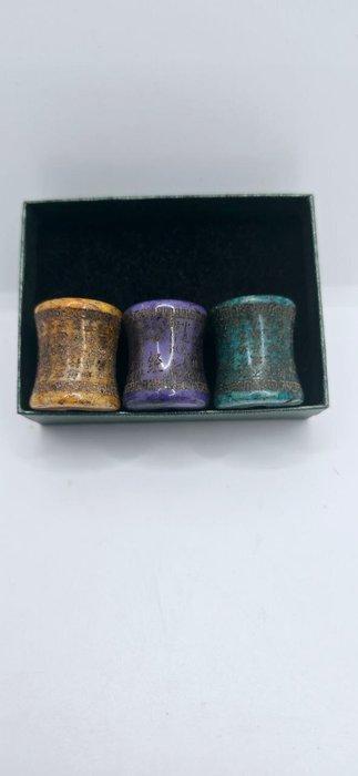 Kraal (3) - Cuentas Dzi 10 zinnen., Antiek en Kunst, Curiosa en Brocante