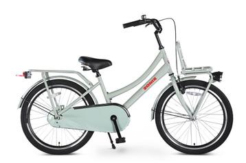 Zonix Meisjesfiets 22 Inch Mint Grey Kinderfiets Transport beschikbaar voor biedingen