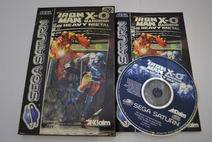 Iron Man X-O Manowar - In Heavy Metal (SATURN PAL), Games en Spelcomputers, Games | Sega