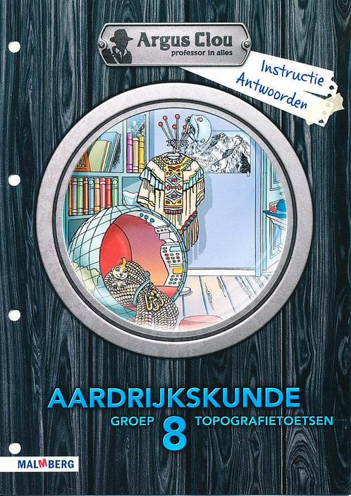 Argus Clou Aardrijkskunde Topo Toetsen groep 8, Livres, Livres scolaires, Envoi