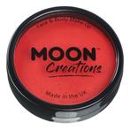 Moon Creations Pro Face Paint Cake Pots Bright Red 36g, Hobby en Vrije tijd, Verzenden, Nieuw