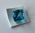 1 pcs Bleu Topaze - 74.06 ct - Instituto Gemólogico Español, Nieuw