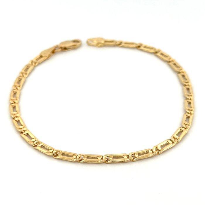 Handmade - Armband - 3.8 g - 18 karaat Geel goud, Handtassen en Accessoires, Armbanden