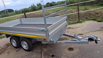 Veiling: Plateau aanhangwagen 2000kg 3.0x1.50m Nieuw beschikbaar voor biedingen
