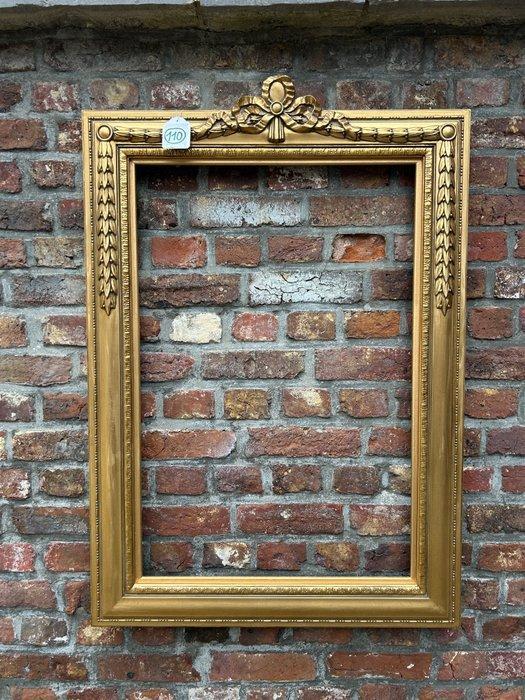 Lijst - 110. Oude gouden Schilderijlijst. Voor schilderij, Antiek en Kunst, Antiek | Overige Antiek