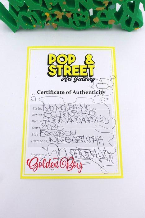 Golden Boy (2000) - MO MONEY MO PROBLEMS (Original, Antiek en Kunst, Kunst | Schilderijen | Modern