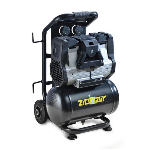Silent compressor 0,75kW 230V 10L tank, Doe-het-zelf en Bouw, Gereedschap | Lasapparaten, Ophalen of Verzenden