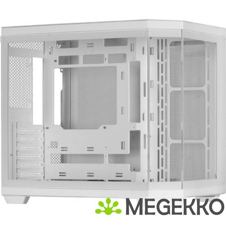 Mars Gaming MC-3TCORE Midi tower Wit, Computers en Software, Computerbehuizingen, Nieuw, Verzenden