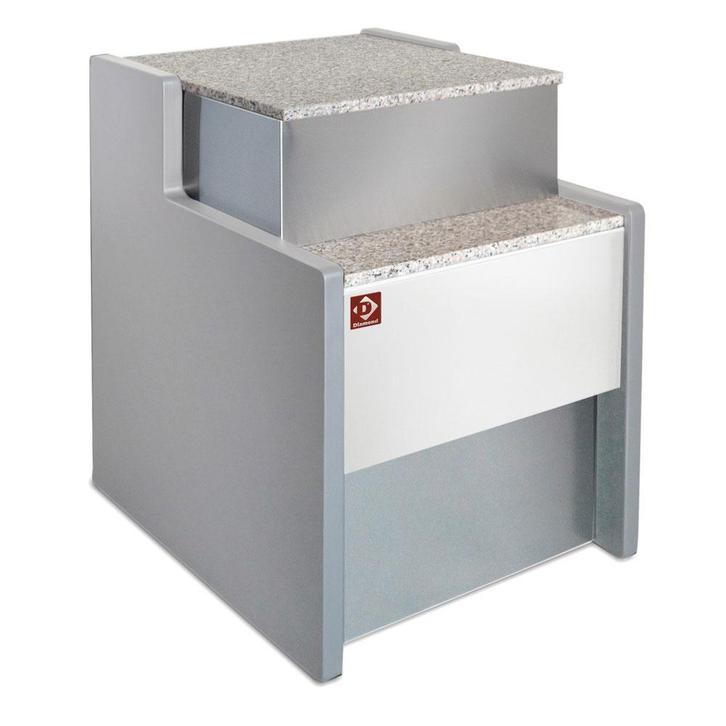 Kassa-sectie 1000 mm - GRIJS/WIT, Articles professionnels, Horeca | Équipement de cuisine, Envoi