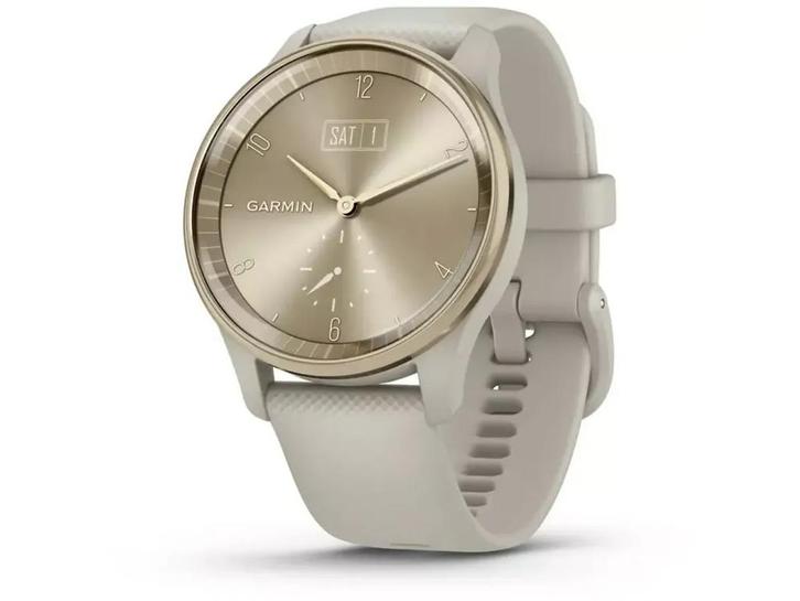 Garmin Vivomove Trend - Smartwatch - Verborgen touchscreen, Handtassen en Accessoires, Smartwatches, Zo goed als nieuw, Verzenden