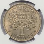 Portugal. Republic. 1 Escudo 1951 - NGC - MS 63 (Zonder, Postzegels en Munten, Munten | Europa | Niet-Euromunten