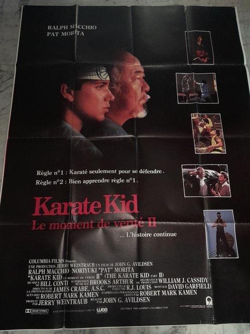 RALPH MACCHIO PAT MORITA - Lot of 2 - KARATE KID 2 &  KARATE, Verzamelen, Film en Tv
