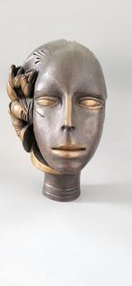 Giancarlo Marini (1936) - Buste, tête de femme à la, Antiquités & Art, Antiquités | Céramique & Poterie