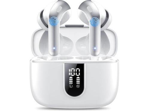 Veiling - X08 Draadloze Oordopjes Bluetooth 5.3 - Wit, Telecommunicatie, Mobiele telefoons | Oordopjes, Nieuw