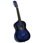 vidaXL Gitaar klassiek beginner en kinderen 1/2 34 blauw, Verzenden, Nieuw