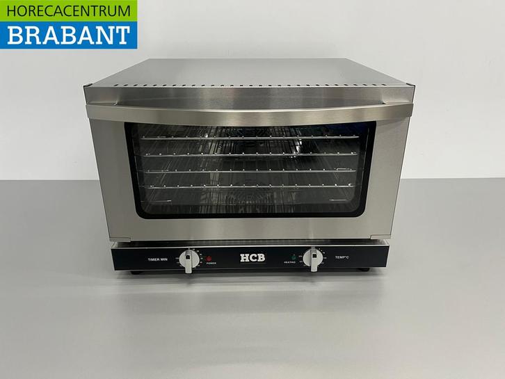 HCB RVS Heteluchtoven Convectie Oven Afbakoven 47 liter 230V, Articles professionnels, Horeca | Équipement de cuisine, Enlèvement ou Envoi