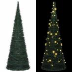 vidaXL Kunstkerstboom met verlichting pop-up 180 cm groen, Verzenden, Nieuw