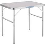 tectake Campingtafel opvouwbaar van aluminium 75x55x68cm - g, Verzenden, Nieuw