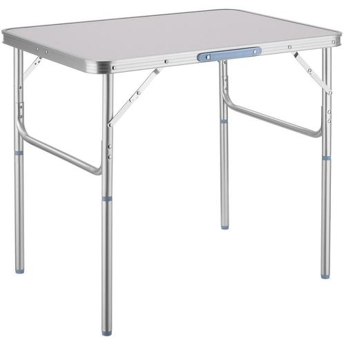 tectake Campingtafel opvouwbaar van aluminium 75x55x68cm - g, Caravans en Kamperen, Kampeeraccessoires, Verzenden