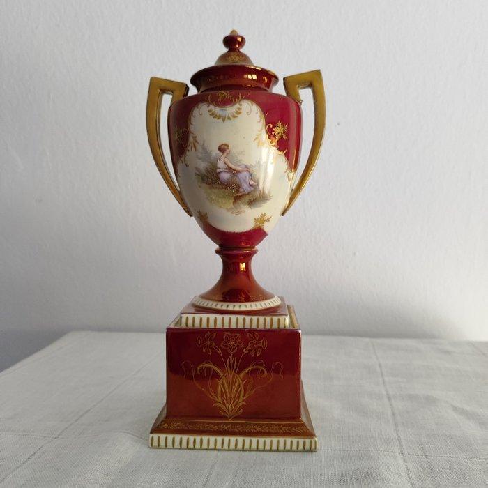 Rosenthal - dekselvaas - Fijn porselein - Baviara, Antiek en Kunst, Antiek | Glaswerk en Kristal