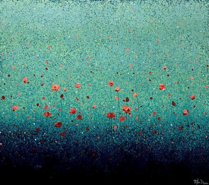 Parfen.D XL - The Soft Storm of Poppies, Antiquités & Art, Art | Objets design