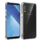 Samsung Galaxy A7 2018 Transparant Bumper Hoesje - Clear, Télécoms, Verzenden