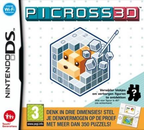 Picross 3D (Nintendo DS tweedehands game), Games en Spelcomputers, Games | Nintendo DS, Ophalen of Verzenden
