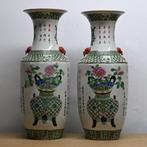 Vaas van keramiek - Keramiek - China - Familie Rose, Antiek en Kunst