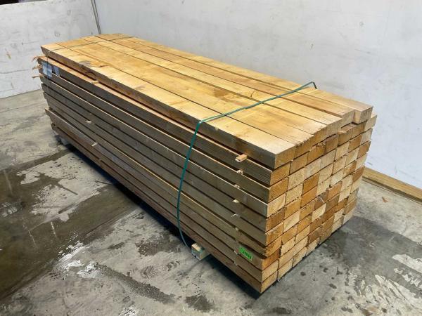 Veiling - 66x Vuren balk 300x14,3x7,6cm, Doe-het-zelf en Bouw, Hout en Planken, Nieuw