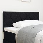 vidaXL Hoofdbord met Diamantblokkenontwerp Zwart 90 cm Stof, Huis en Inrichting, Slaapkamer | Bedden, Verzenden, Nieuw