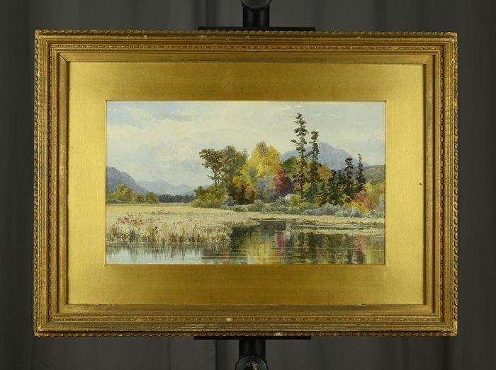 Lucius Richard OBrien (1932-1899) - Paysage Canadien, Antiek en Kunst, Kunst | Schilderijen | Klassiek