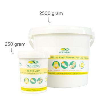 Vertargil Witte Klei - 250 gram - Chi Natural Life, Ophalen of Verzenden