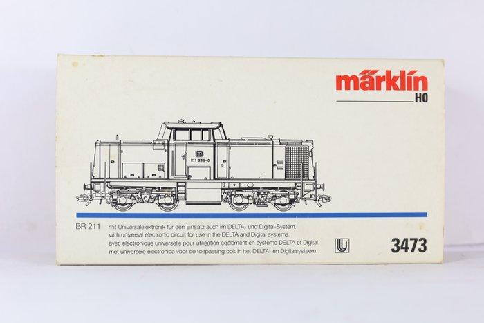 Märklin H0 - 3473 - Diesellocomotief (1) - BR 211 - DB, Hobby en Vrije tijd, Modeltreinen | H0