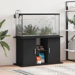 vidaXL Aquariumstandaard 101x41x58 cm bewerkt hout zwart, Dieren en Toebehoren, Vissen | Aquaria en Toebehoren, Verzenden, Nieuw
