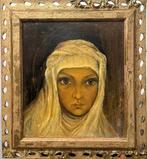 Felice Caplane (1912-?) - Ritratto di donna orientale, Antiek en Kunst