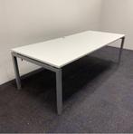 Tweedehands bureau 240x100 cm, in hoogte verstelbaar wit, Bureau