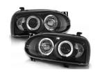 Angel Eyes koplamp units Black geschikt voor VW Golf 3, Auto-onderdelen, Verzenden, Nieuw, Volkswagen