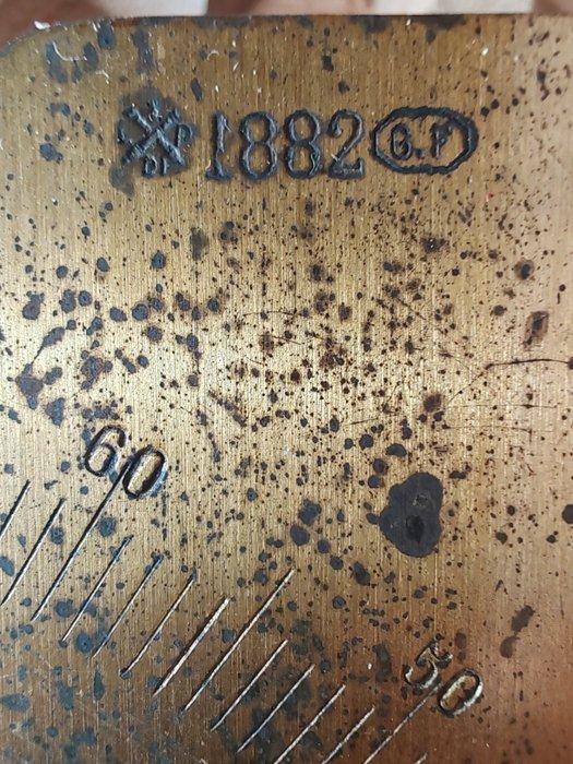 Clinometer - Messing, Hout - 1850-1900, Antiquités & Art, Antiquités | Autres Antiquités