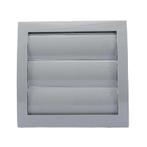 Kunststof overdrukrooster met vliegengaas, Doe-het-zelf en Bouw, Verzenden, Nieuw