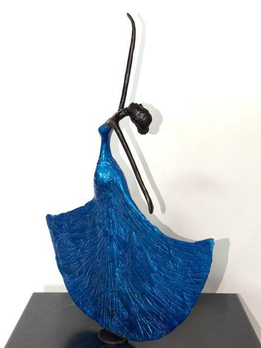 Abdoulaye Derme - sculptuur, “La Danseuse en mouvement”. -, Antiek en Kunst, Curiosa en Brocante