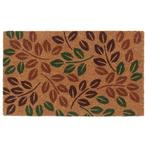 vidaXL Tapis de porte naturel 45x75 cm fibre de coco, Verzenden, Neuf