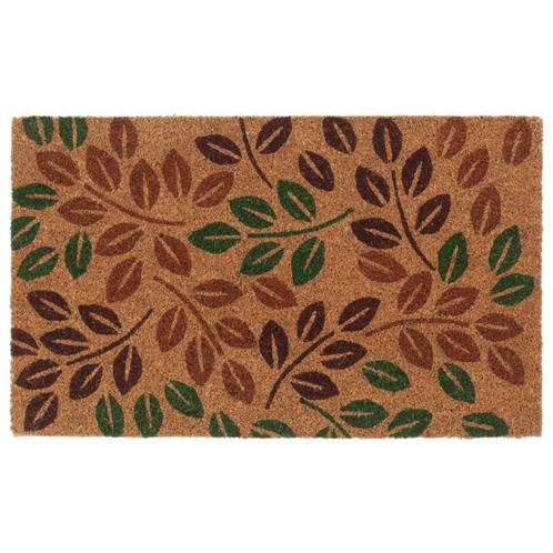 vidaXL Tapis de porte naturel 45x75 cm fibre de coco, Jardin & Terrasse, Paillassons, Neuf, Envoi