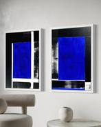 Anaïs LF - Diptyque - Fenêtre sur les bleus Majorelle -