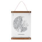 Posterhanger Hout Nikkel 500 mm, Huis en Inrichting, Verzenden, Nieuw