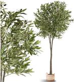 2dekans | tectake® Kunstmatige Olijfboom Oleand –, Tuin en Terras, Bloempotten, Ophalen of Verzenden, Nieuw