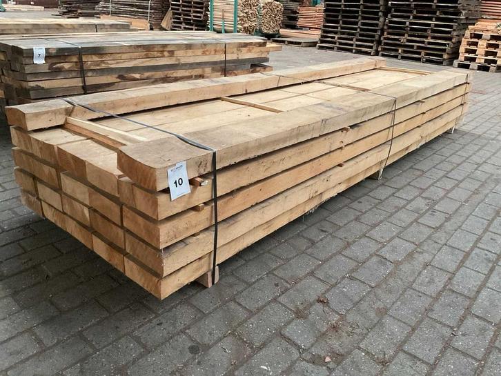 Online veiling - Europees eiken balken 80x200 mm (22x), Articles professionnels, Machines & Construction | Travail du bois, Enlèvement