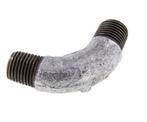 90deg Pipe Angled R1/4 Cast Iron 25bar (351.25psi), Verzenden