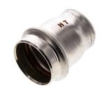 End Cap - 28mm Persmof - RVS, Verzenden, Nieuw