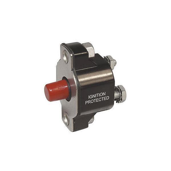 Bieden: Blue Sea 40A push button circuit bracket - 2141-BSS, Watersport en Boten, Bootonderdelen, Ophalen of Verzenden